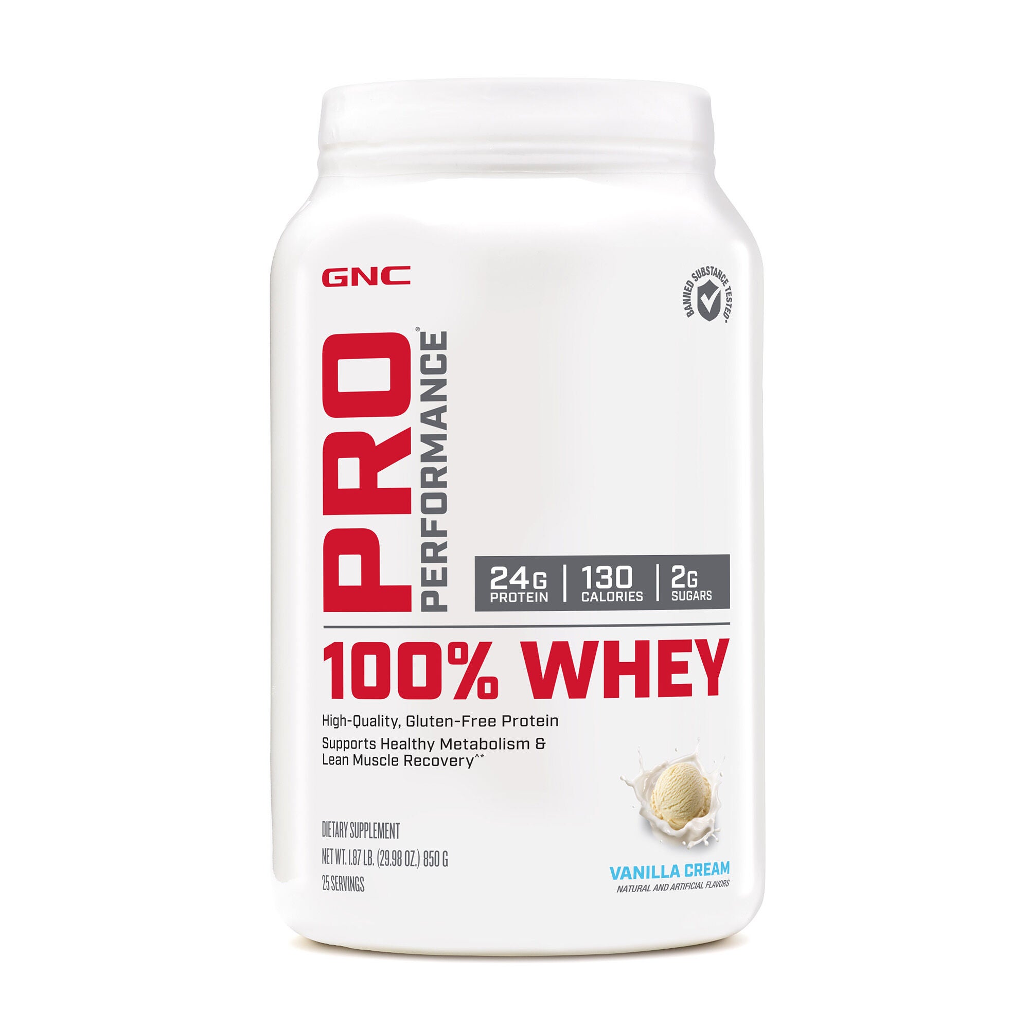 Gnc whey hot sale